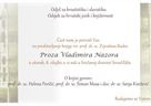 Predstavljanje knjige "Proza Vladimira Nazora"